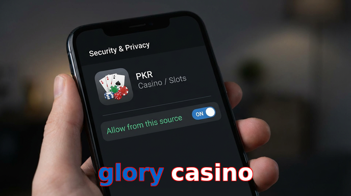 Game list for Glory Casino apk section