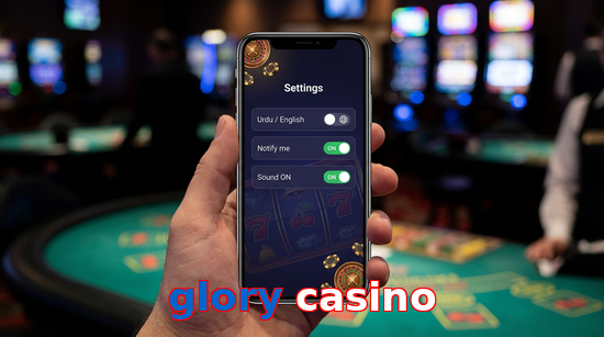 Game list for Glory Casino app section