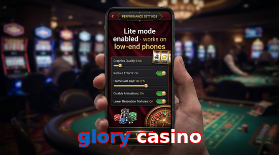 Payment and PKR controls in Glory Casino