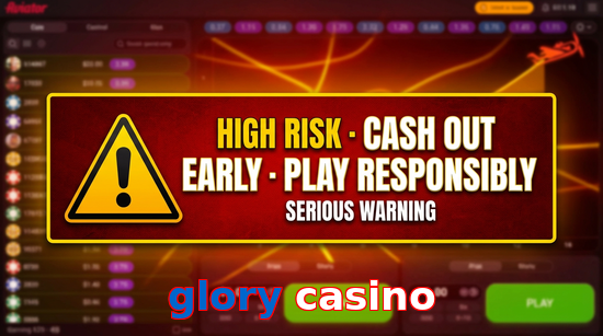 Payment and PKR controls in Glory Casino