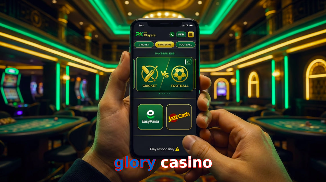 Payment and PKR controls in Glory Casino