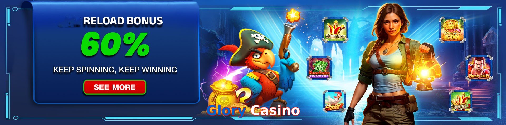 Glory Casino game app for Pakistan players