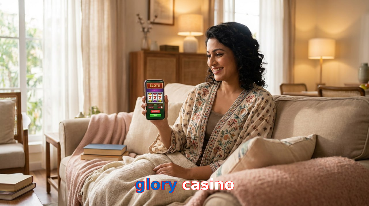 Main screen of Glory Casino online page for PK players