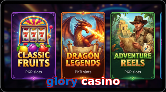 Payment and PKR controls in Glory Casino
