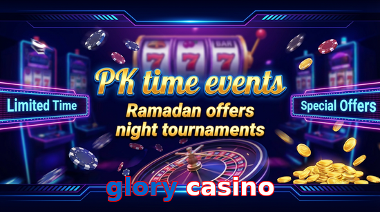 Payment and PKR controls in Glory Casino