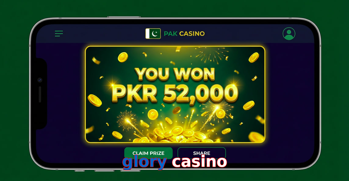 Payment and PKR controls in Glory Casino